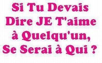 Je t'aime