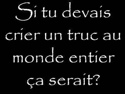 Lache toi !!!